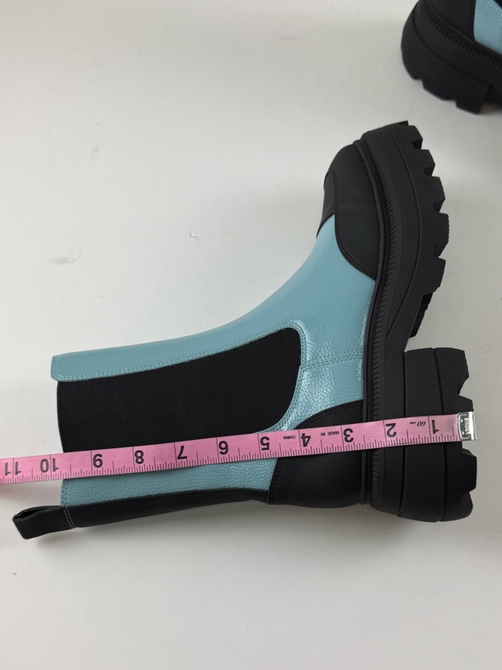 Katy Perry The Geli Combat Boot Womens Size 8.5M Blue Black Chunky Platform NEW - Picture 11 of 14